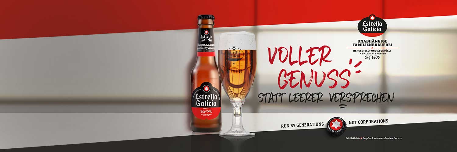 Kennst Du schon Estrella Galicia?
