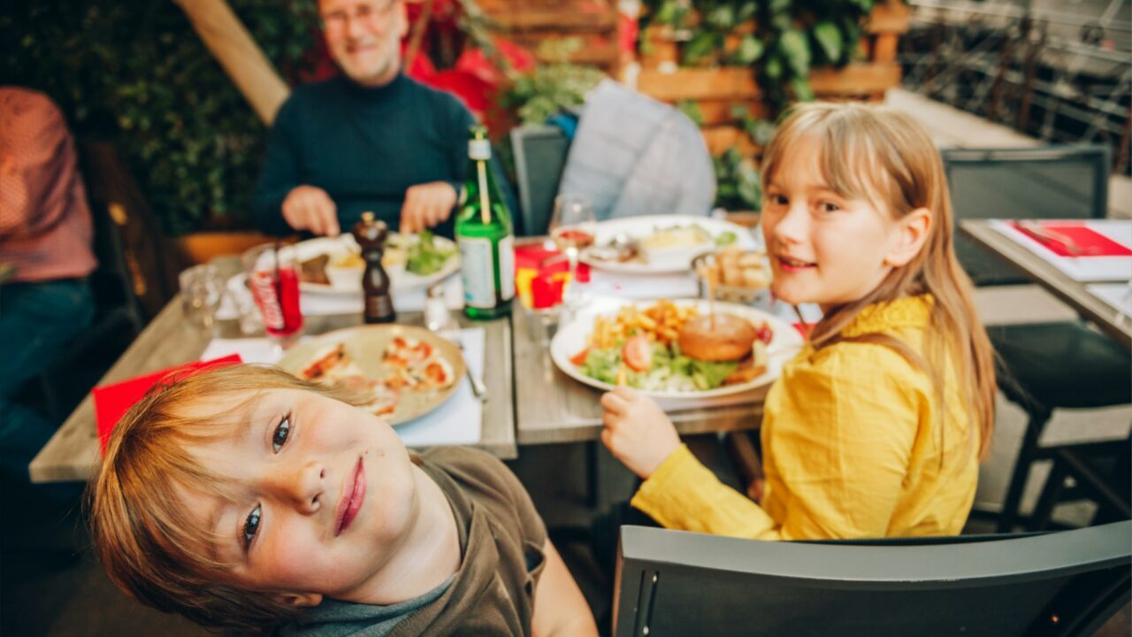 Restaurantbesuch mit Kindern