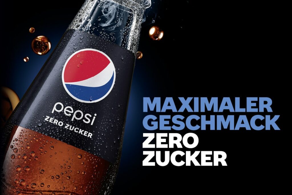 Pepsi Zero Zucker Gastronomie