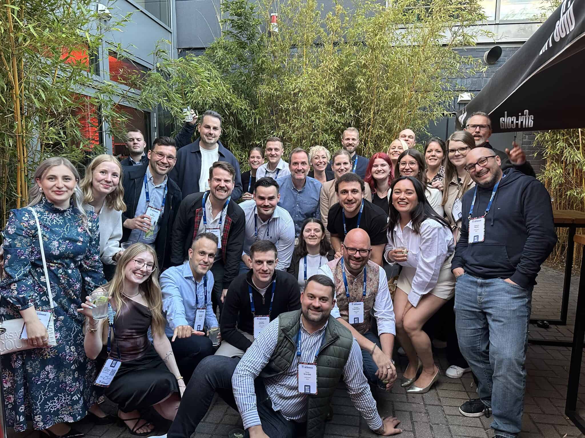 Gruppenfoto vom Gastivo Team bei der Mitarbeiterveranstaltung