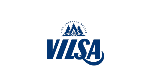 ILSA Logo in Blau mit stilisiertem Brunnenmotiv