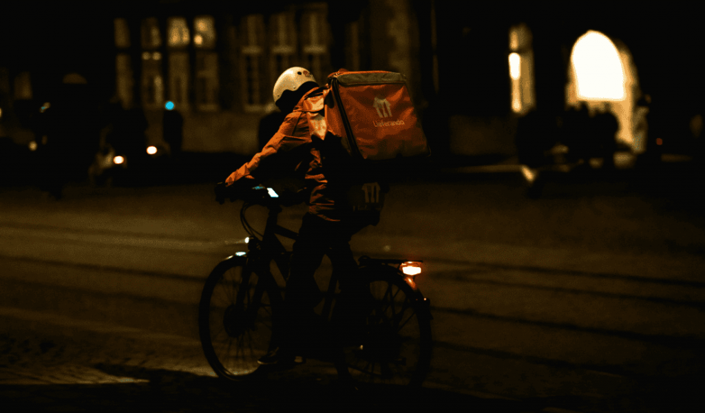 Lieferando Fahrer