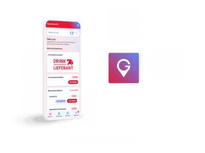 Mein Gastivo App mit digitalem Getränkekatalog und Bestelllisten für Gastronomiebetriebe